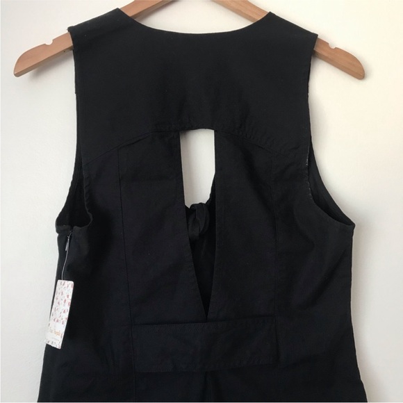 NWT Free People Daisy Romper in Black - Picture 8 of 10
